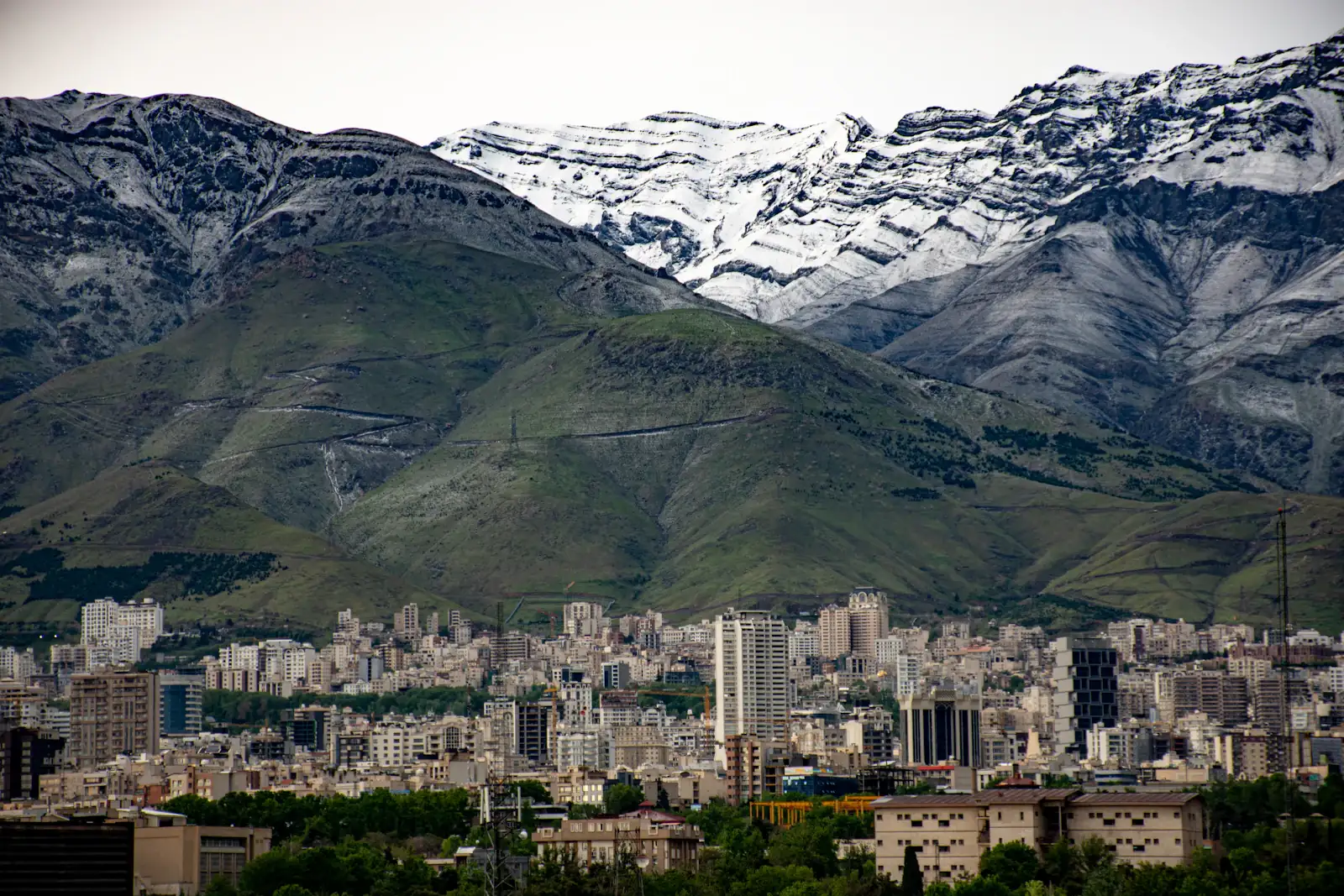View over Tehran